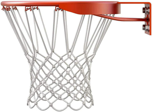Basketball Nets 2 PCS Heavy Duty Outdoor All Weather Basketball Nets Backboard Accessories Replacement for Standard Rim Hoop - PuriLite