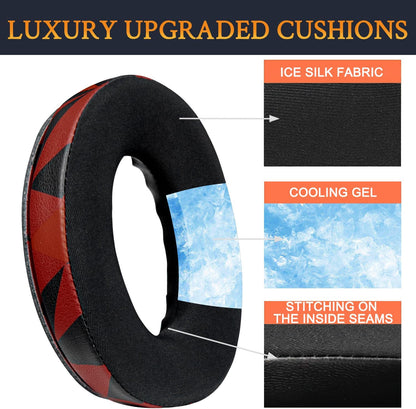 SoloWIT Earpads Cushions for Bose Headphones, Replacement Ear Pads for Bose QuietComfort 15 QC15 QC25 QC2 QC35/Ae2 Ae2i Ae2w/SoundTrue & SoundLink Around-Ear Series - QC25 PL Black&Blue