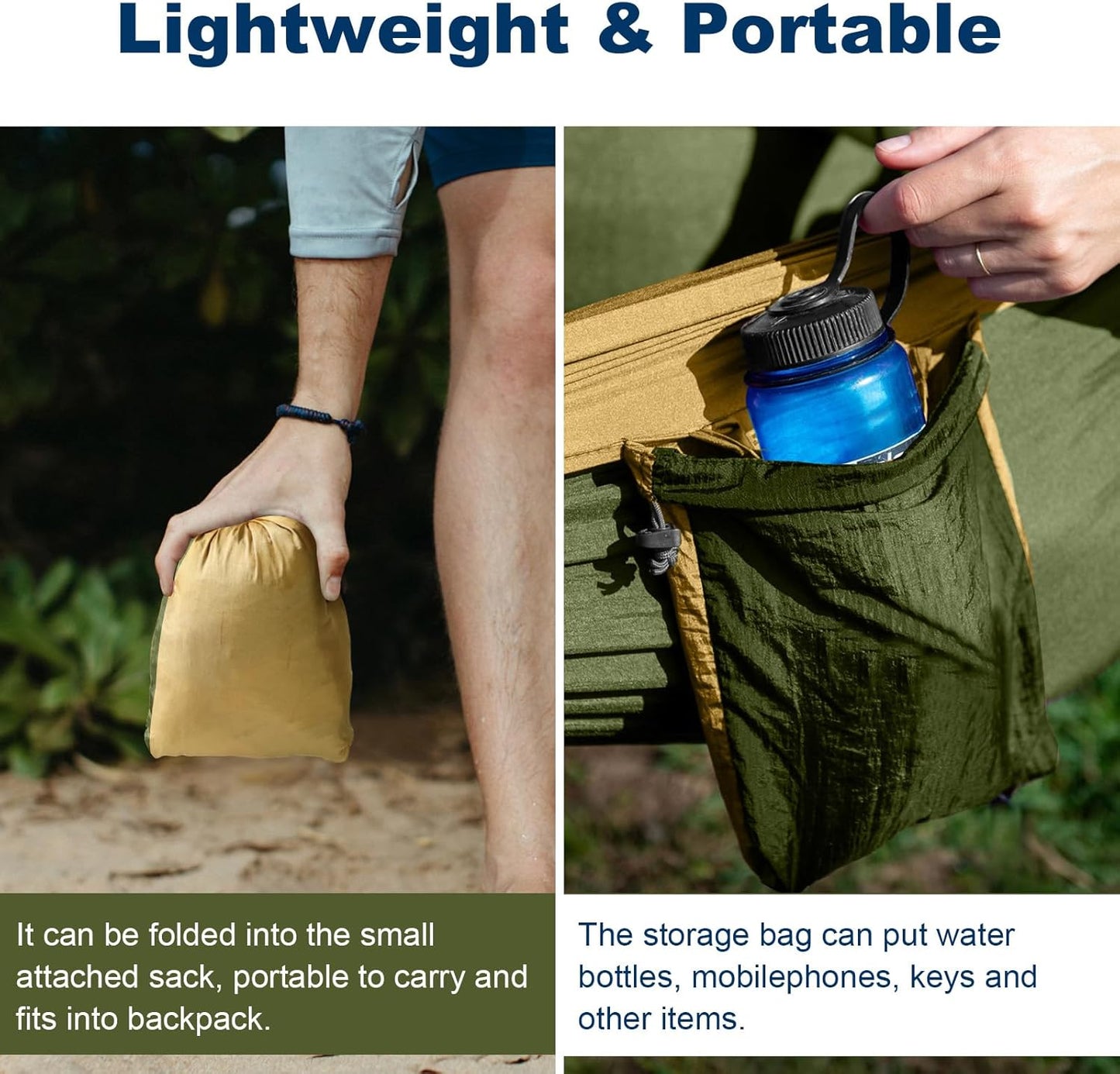 Purilite Select Portable Nylon Camping Hammock