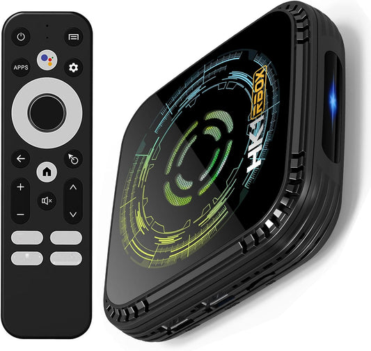HK1 H8X Android Box 14.0 TV Box H728 Octa-core with 4GB RAM 64GB ROM Dual WiFi 6 2.4G/5.8G LAN 1000M / H.265/ BT/ USB3.0 8K Android Box - PuriLite