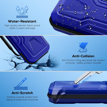 FYOUNG Carrying Case Accessories for PlayStation Portal, Full Protection Bundle with Tempered Glass Screen Protector, Protective Cover, Hard Shell Portable Travel Bag for PS5 Portal Remote Player