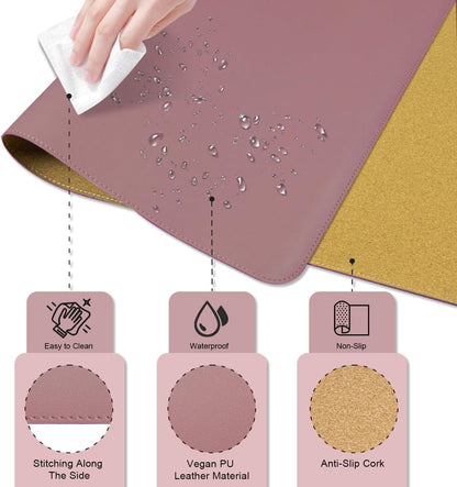 Purilite Select Dual-Sided Desk Pad