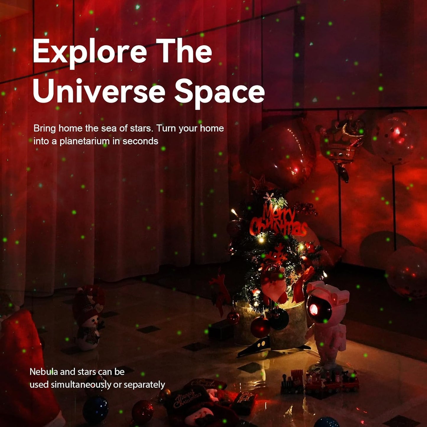 Purilite Select Astronaut Galaxy Star Projector
