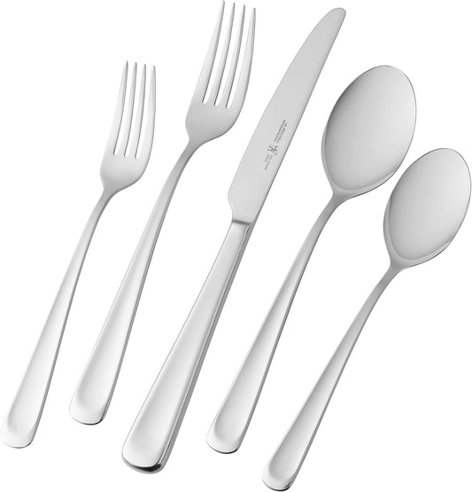 Zwilling J.A. Henckels Flatware Set, Silver Silvano 45pc Set, Regular