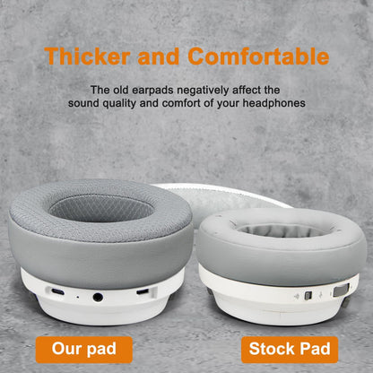 SOULWIT Ear Pads Replacement for Corsair Virtuoso RGB Wireless XT SE Gaming Headset, Earpads Cushions with Mesh Fabric, High-Density Noise Isolation Foam, Added Thickness - Black