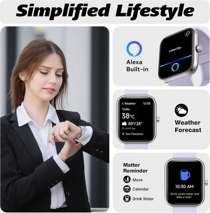 Purilite Select Alexa-Enabled Smartwatch