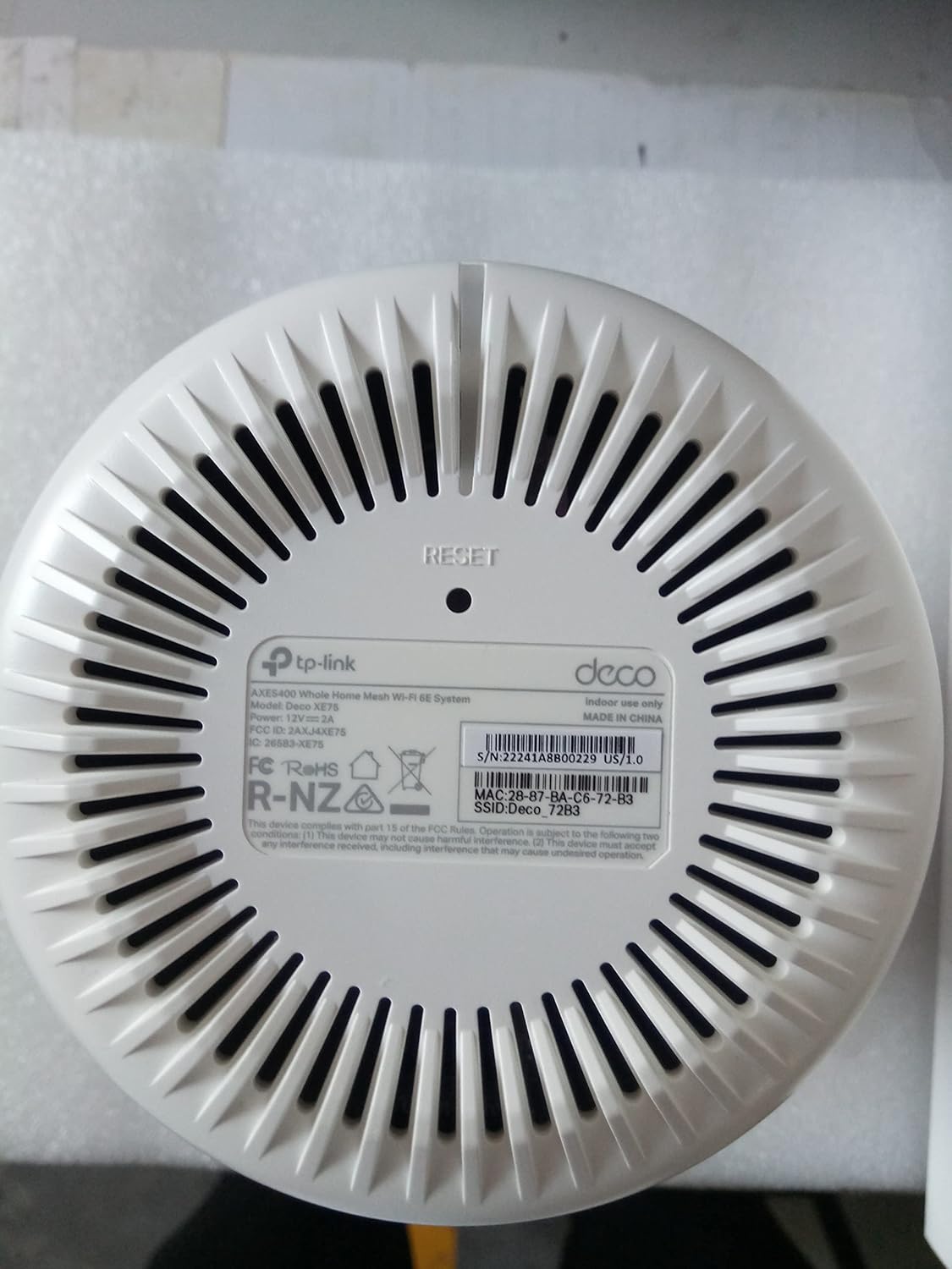 TP-Link Deco BE11000 Tri-Band WiFi 7 Mesh (Deco BE65 Pro) - 11 Gbps, 6 GHz/5 GHz/2.4 GHz Bands, 5 Gbps Ports, MLO, 320 MHz Channels, HomeShield, Universal Compatibility - 2-Pack