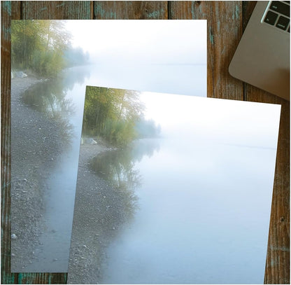 Great Papers! Morning Mist Letterhead, 80 Count, 8.5"x11" (2014250)