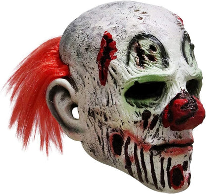 longpo Halloween Scary Evil Clown Mask Horror Face Zombie Costume
