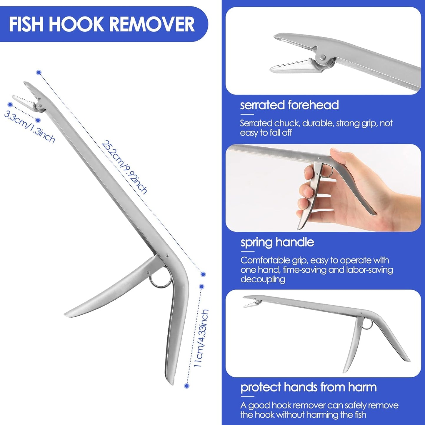 Fishing Tool Kit Fishing Pliers, Fish Lip Gripper, Handheld Digital Fishing Scale, Fishing Hook Remover, Ice Fly Fish Pliers, Fishing Accessories Fishing Gear Fishermen Gift