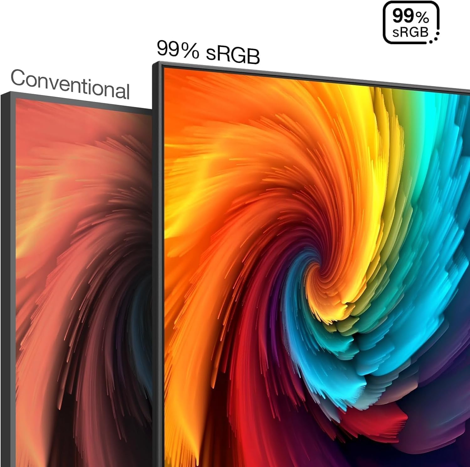 KOORUI 34-inch Ultrawide Curved WQHD 3440×1440 Gaming Monitor, 165Hz 144Hz Curved 1000R- PIP/PBP, 1ms(MPRT) with DisplayHDR 400, DCI-P3 90% Color Gamut, AdaptiveSync, HDMI/DisplayPort, 34E6UC - PuriLite