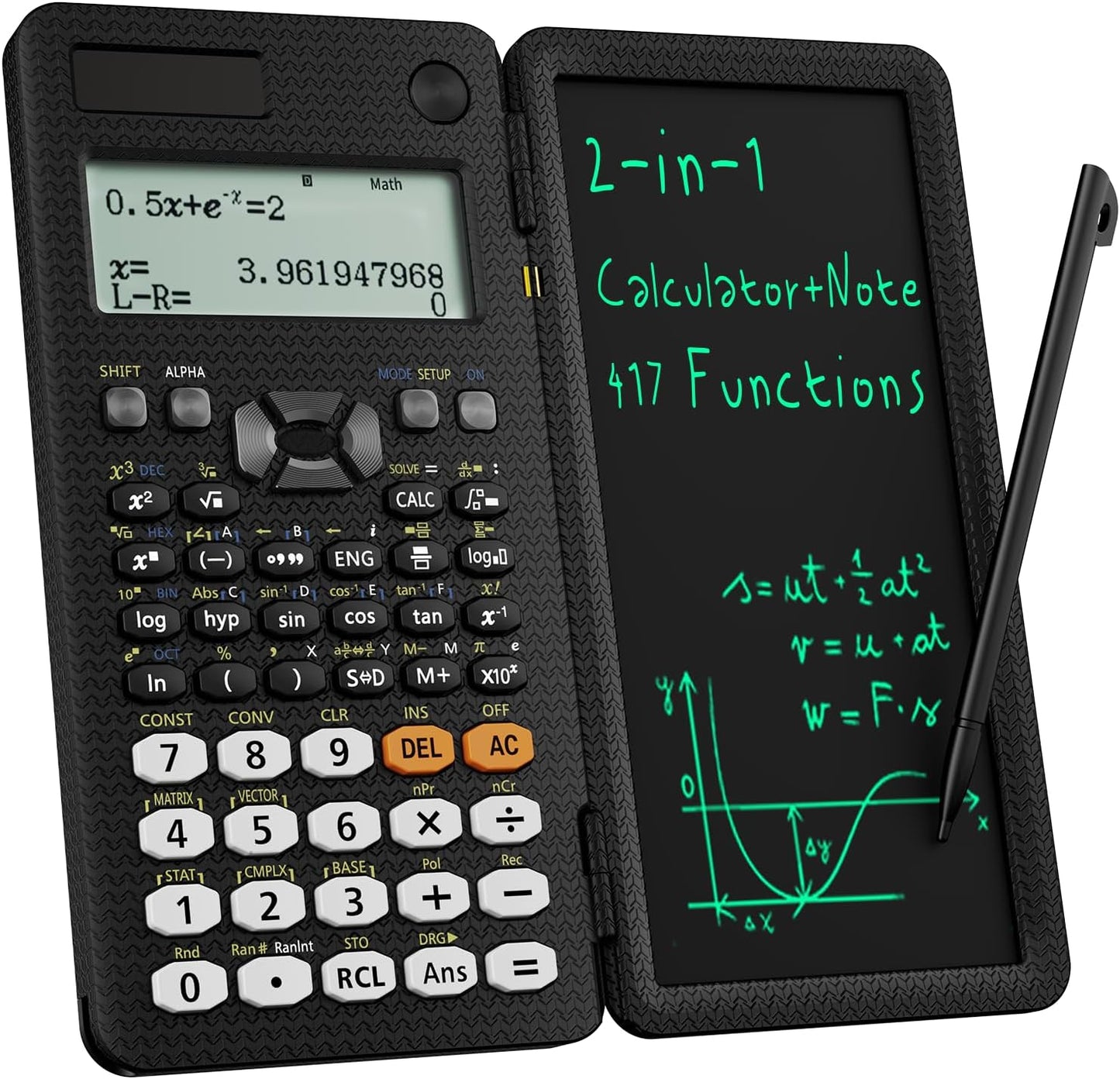 ROATEE 991ES Plus Scientific Calculator | Engineering Calculator | High School Calculator | College Calculator | Multiview Calculator | Solar &  Battery Powered Calculator