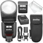 Godox V1 Pro V1 PRO S Camera Flash Compatible with Sony Camera V1PRO S +2.4G Wireless+1/8000s HSS+1.3s Recycle Time+M/TTL Flash Mode+Detachable Sub Flash Speedlite+Support Type-c V1PRO-S