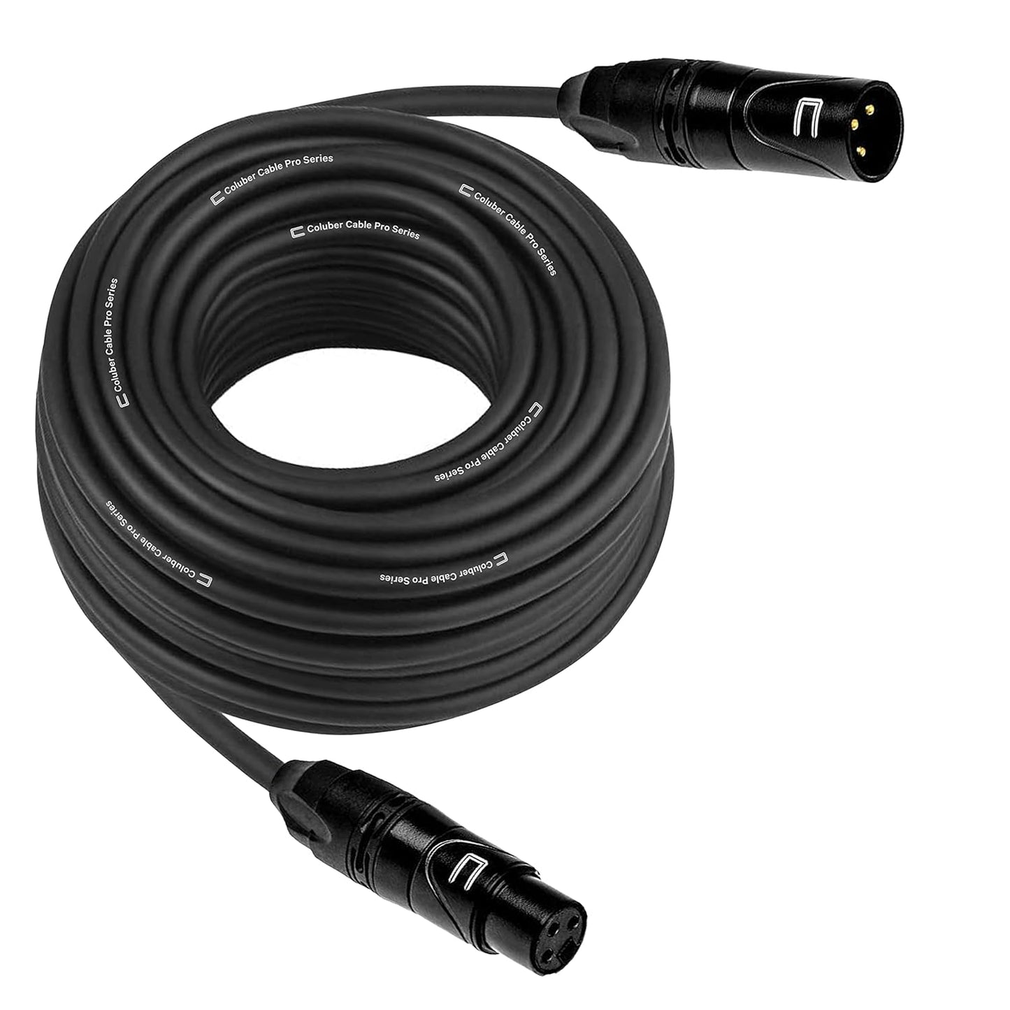 Balanced XLR Cable Male to Female - 6 Feet Pink - Pro 3-Pin Microphone Connector for Powered Speakers, Audio Interface or Mixer for Live Performance & Recording