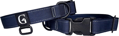 GOOSEMAN’S Gear - Dog Collar Medium and Large Breed - Made in Canada - Military Grade Buckle (Collier Pour Chien) (Ranger Green, X-Large)