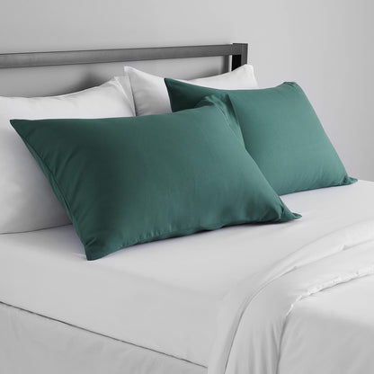 Amazon Basics Lightweight, Breathable Microfiber 4-Piece Bed Sheet Set with 14-Inch Deep Pockets, Full, Blush Pink, Solid