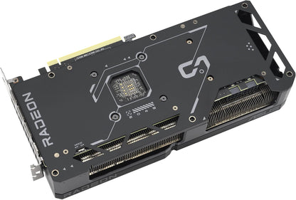 ASUS Prime Radeon™ RX 9060 XT 16GB GDDR6 OC Edition Graphics Card (PCIe 5.0, HDMI/DP 2.1, 2.5-Slot Design, axial-tech Fans, Dual Ball Fan Bearings, Dual BIOS, ASUS GPU Guard)