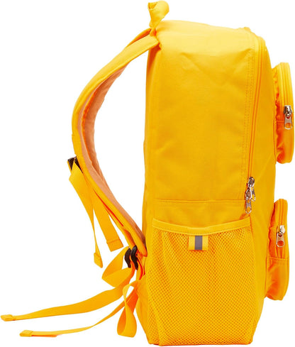 LEGO Lego Brick Backpack-purple Carry-On Luggage, Flame Orange, One Size, Backpack