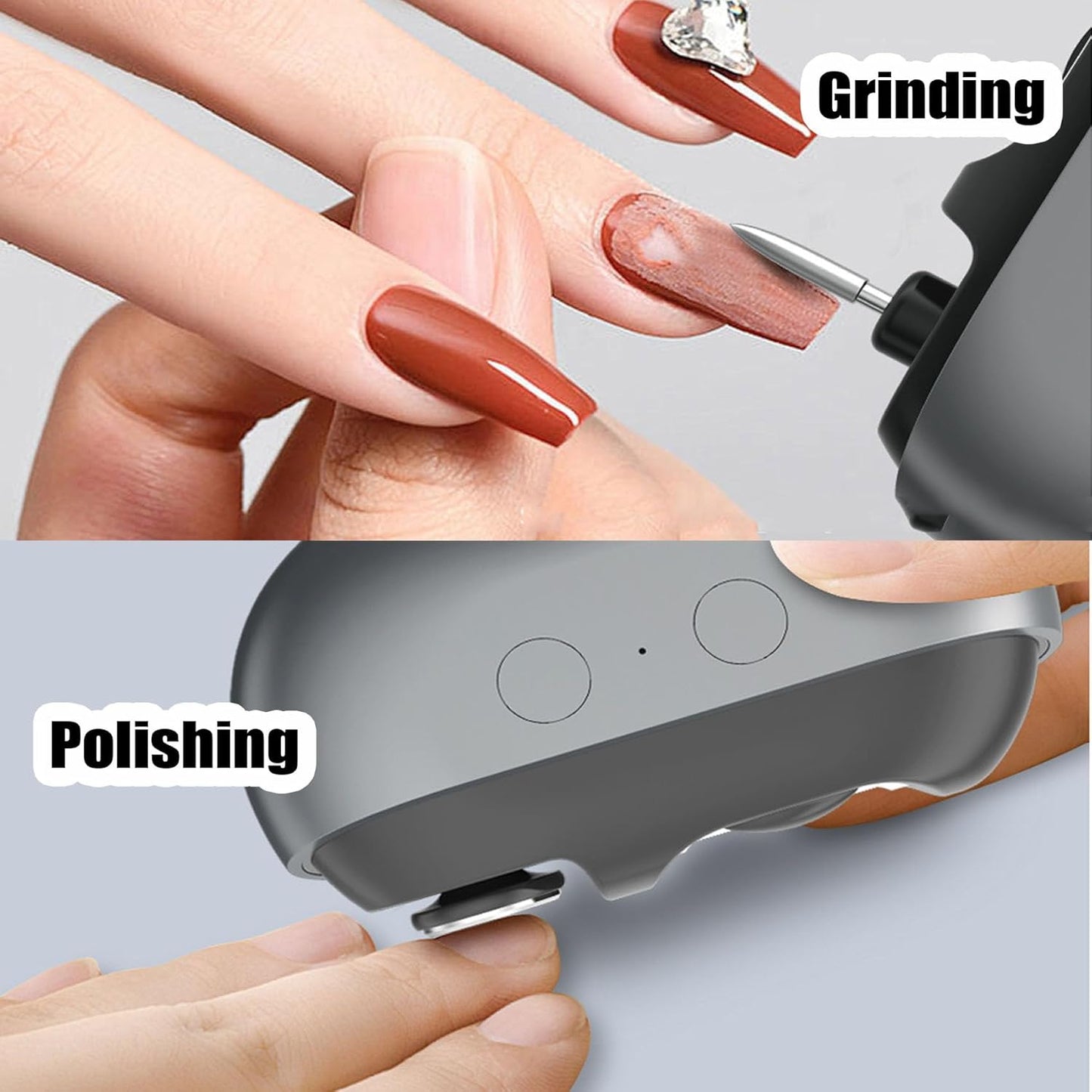 Yosody Nail Clipper, Fanyil Easyclip Smart Nail Clipper, Yosody EasyClip Electric Nails Clippers for Senior, with LED Light & Nails Scraps Storage & Polishing (Purple)