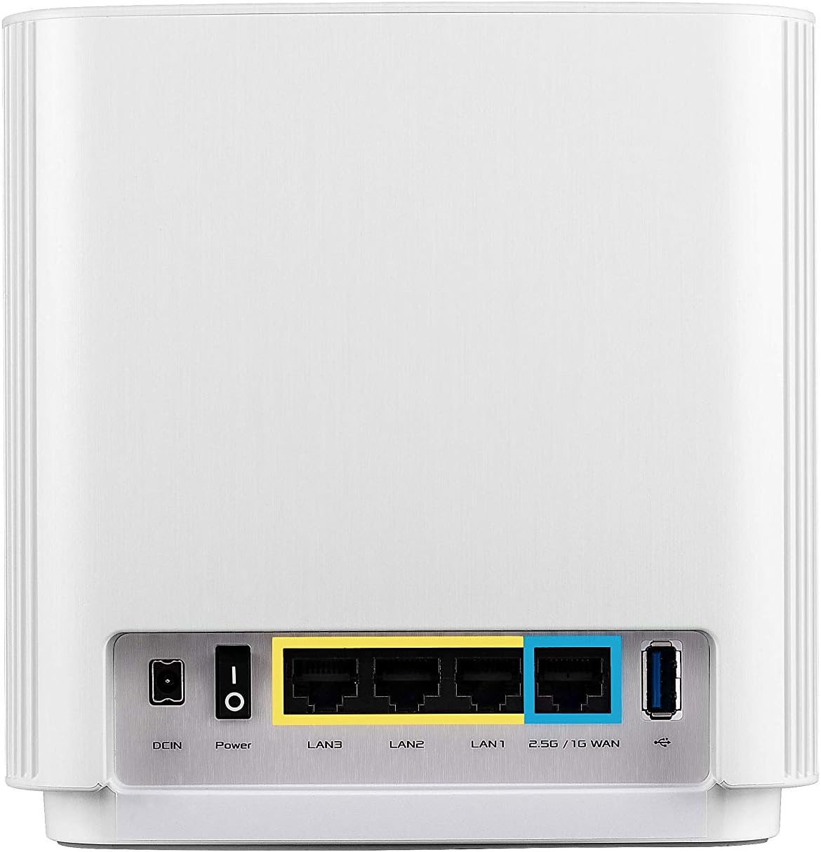 ASUS ZenWiFi Whole-Home Tri-band Mesh WiFi 6E System (ET9 2PK), Coverage up to 5,500 sq.ft, 7800Mbps, new 6GHz band, AiMesh, Lifetime Free Internet Security, Parental Control, EasySetup, Instant Guard