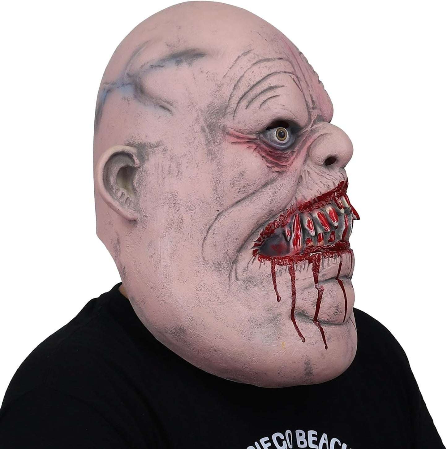 Halloween Horror Headgear Mask Latex Evil Theme Party Role Play Silicone Cosplay Mask