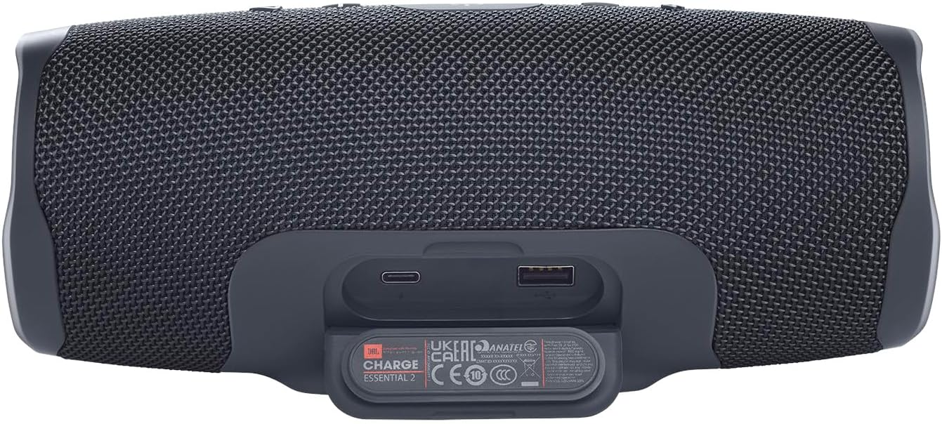 JBL Charge 5 Portable Bluetooth Speaker with Deep Bass, IP67 Waterproof and Dustproof, Up To 20 Hours of Playtime, Built-in Powerbank - Black