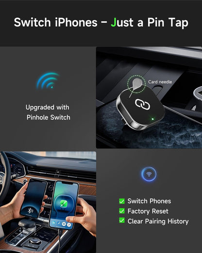 Purilite Select Wireless CarPlay Adapter