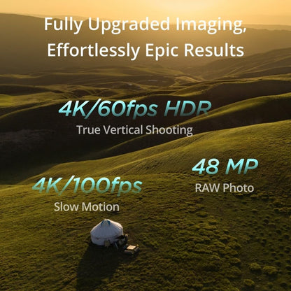 DJI Mini 4 Pro (DJI RC 2), Drones with Camera for Adults 4K, Under 0.549 lbs/249 g, 34 Mins Flight Time, 20km Max Video Transmission Distance, Omnidirectional Vision Sensing, Mini Drone for Beginners