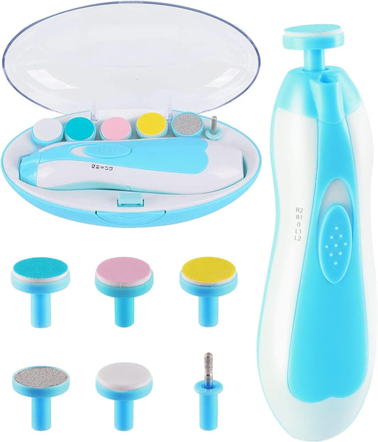 Baby Nail Trimmer Electric,Baby Nail File Clipper for Toes and Fingers