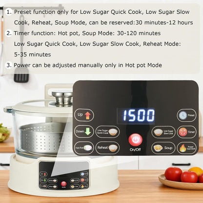 Low Sugar Rice Cooker -