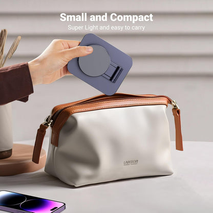 UGREEN Magnetic Phone Stand Compatible with MagSafe, Angle Adjustable Aluminum Holder for Desk, Thick Base Compatible for iPhone 16 15 14 13 12 Pro