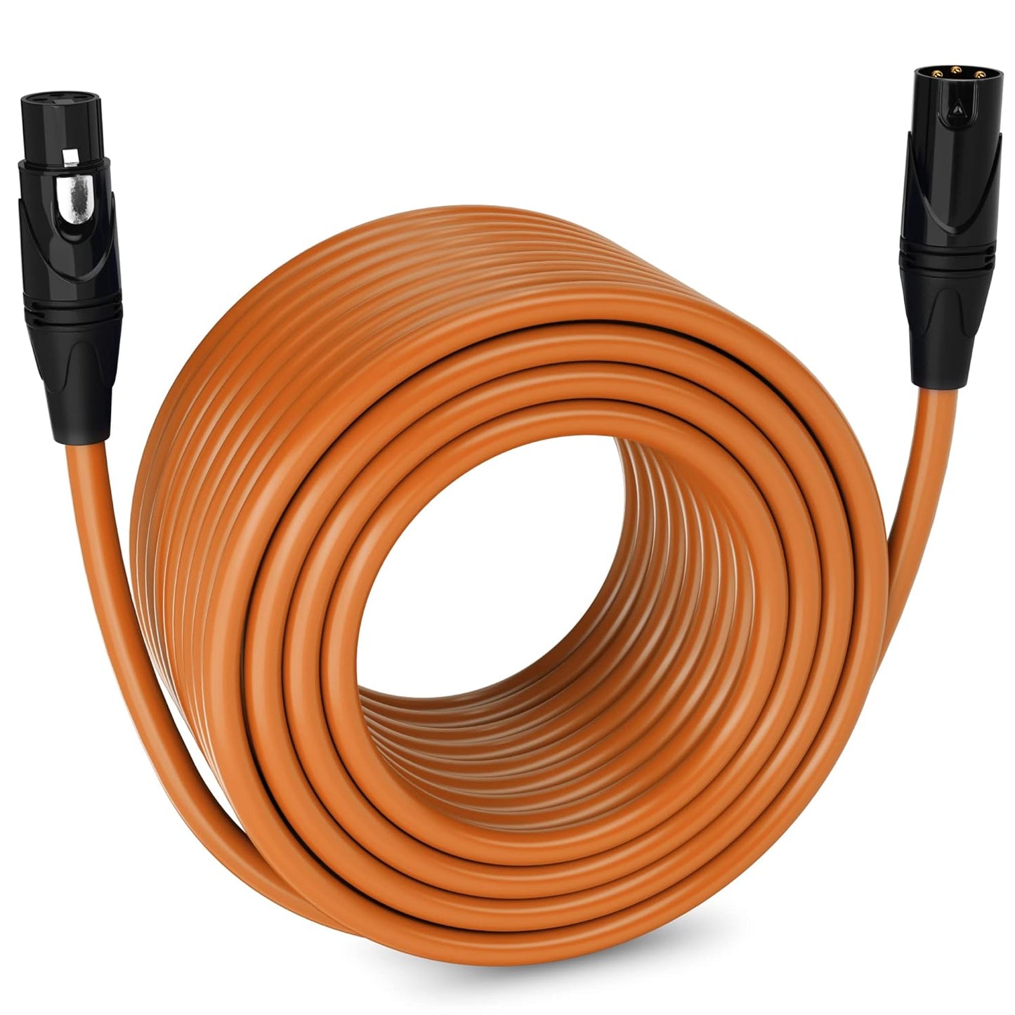 LyxPro 6 Feet XLR Microphone Cable Balanced Male to Female 3 Pin Mic Cord for Powered Speakers Audio Interface Professional Pro Audio Performance and Recording Devices - Blue