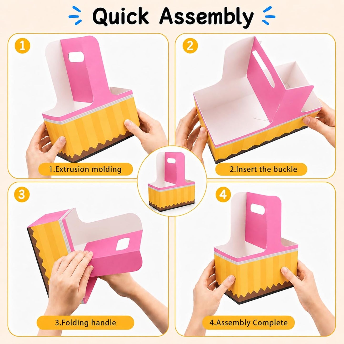 24 Set Back to School Teacher Gifts 2 Cup Drink Carrier with Greeting Card Ribbon Wooden Push Pins, Teacher Cup Holders with Handle for First Day of School Supplies Party Favors Gift