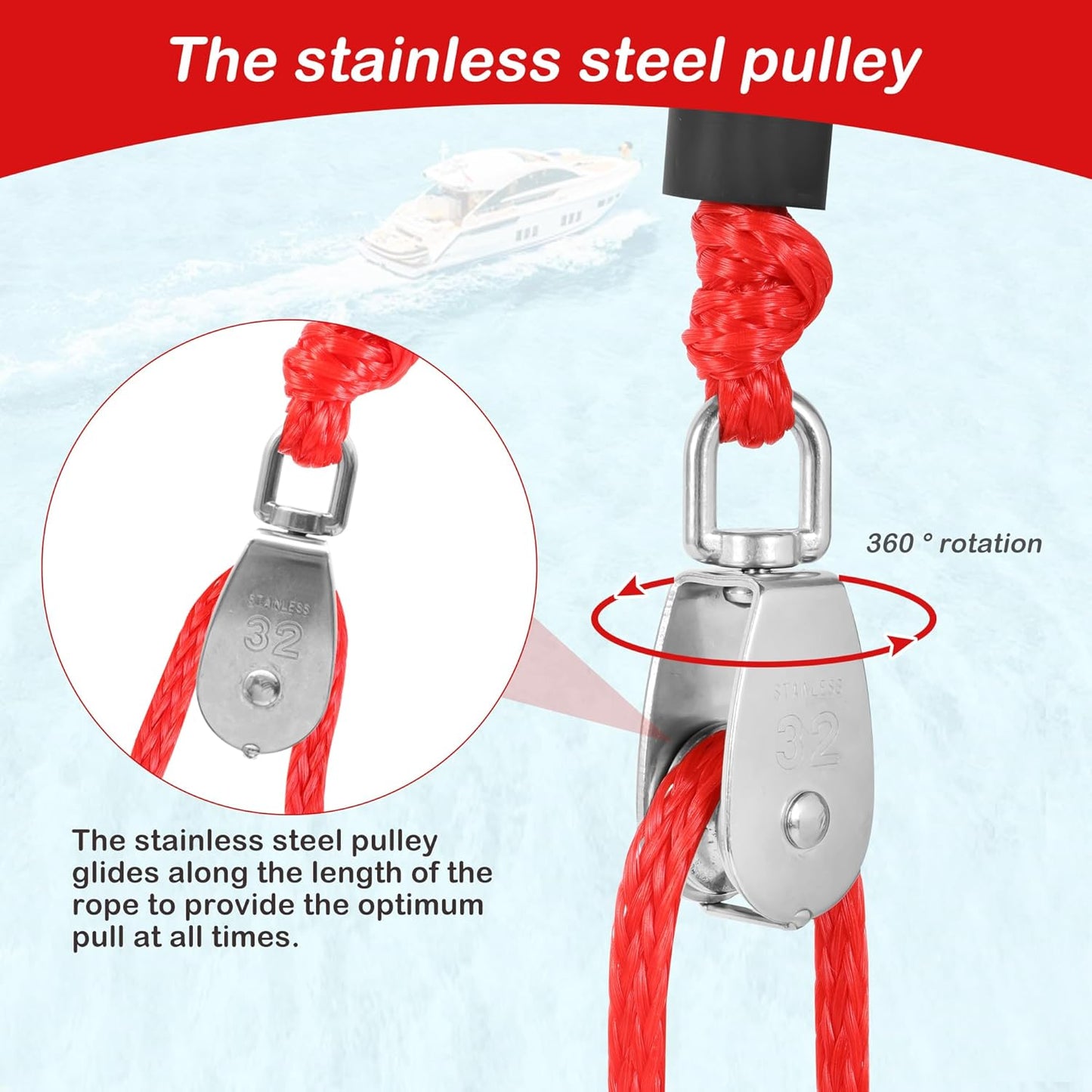 Purilite Select Self-Centering Tow Harness for Watersports