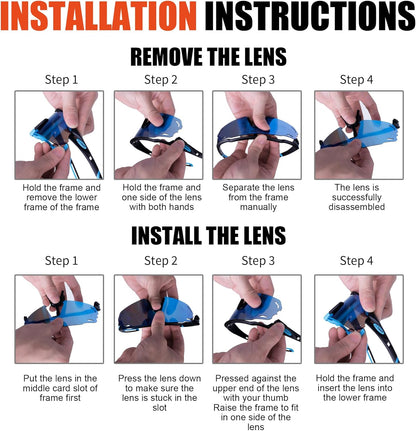 X-TIGER Polarized Cycling Glasses with 5 Interchangeable Lenses,MTB Biking Baseball Running Sports Sunglasses for Men Women