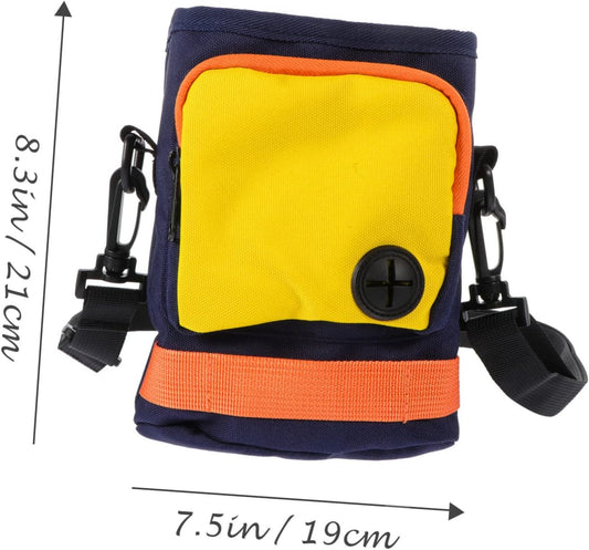 Dog Treat Pouch with Adjustable Waist Strap Lightweight and Durable Pet Training Bag for Treats and - PuriLite