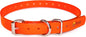 Orange Heavy-Duty 3/4" Waterproof and Odor Proof TPU Replacement Dog Collar Strap for Bark, Shock, Training and Electric Dog Fence Receiver Collars
