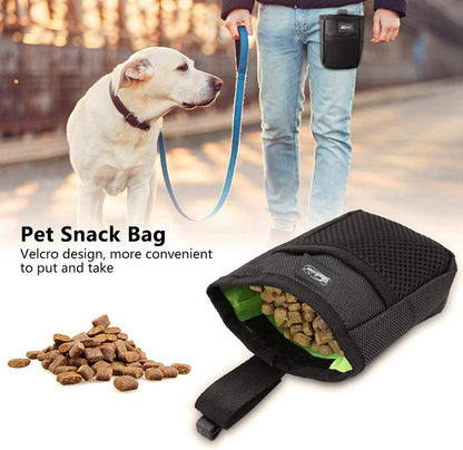 2 Pcs Dog Treat Pouch Pet Trainning Waist Bag Portable Food Snack Small Item Storage Holder Bag Hook Design Pet Training Reward Pouch Bait Sack Mini Doggie Puppy Bird Snack Carrier Container Pockets