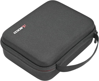 RLSOCO Case for GL.iNet GL-SFT1200/GL-MT3000/GL-AXT1800/GL-BE3600/GL-A1300 Travel WiFi Router, Fits GL.iNet Opal/Beryl AX/Slate AX/Slate 7 Routers - Black (Case Only)
