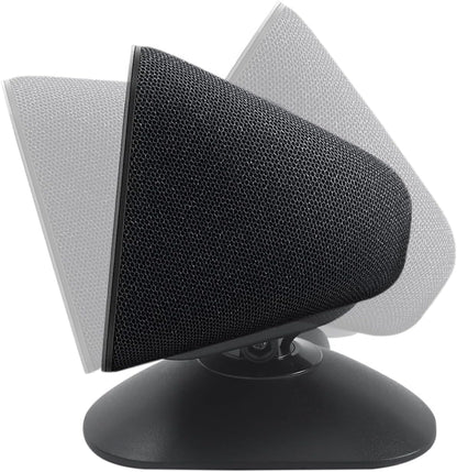Dianves Adjustable Stand for Echo Show 5 (3rd Gen)， Tilt + Swivel Stand Multi Angle Rotation Magnetic Anti-Slip Base for Show 5,Rotatable All Around Compatible with Mobile Phones (White)