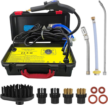 1700W High Pressure Steam Cleaner, Handheld Tankless Steamer