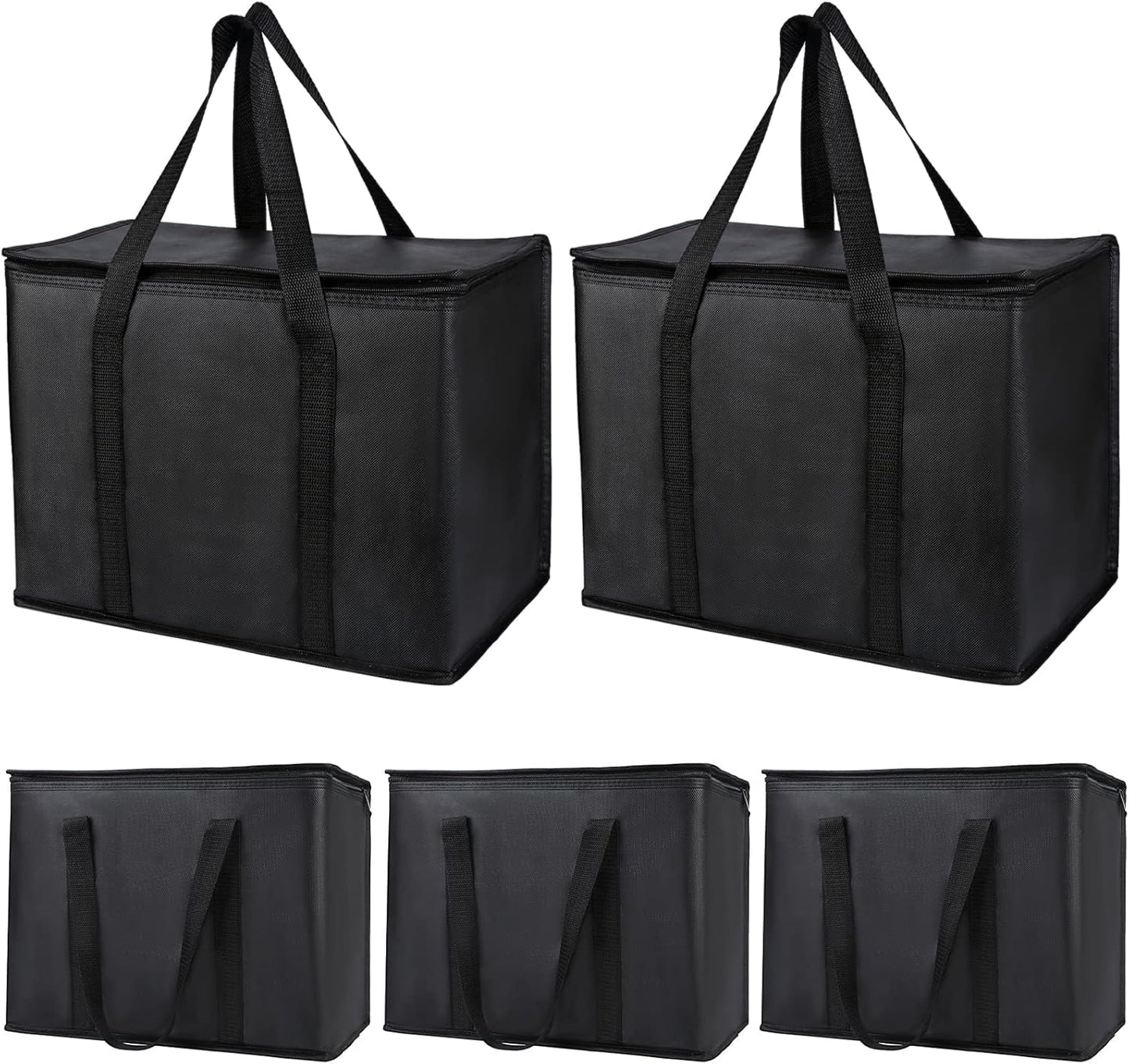 Purilite Select™ Insulated Food Delivery Bag – Extra Large Thermal Carrier for Hot &amp; Cold Food Transport