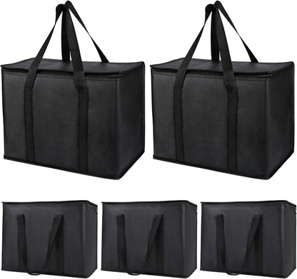 Purilite Select™ Insulated Food Delivery Bag – Extra Large Thermal Carrier for Hot &amp; Cold Food Transport