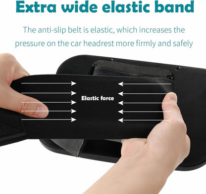 Funbliss Baby Car Mirror for Rear Facing Seat,360° Rotation, Safety CertifiedShatterproof Acrylic Glass, Clear Wide View,Infant Car Mirror for Car Seat Rear Facing,Baby Vehicle Mirror