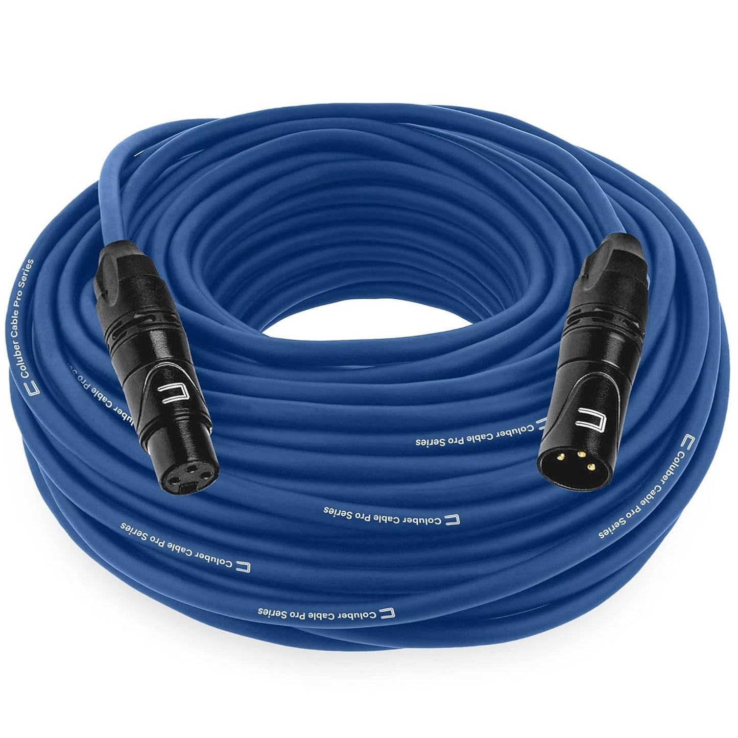 Balanced XLR Cable Male to Female - 6 Feet Pink - Pro 3-Pin Microphone Connector for Powered Speakers, Audio Interface or Mixer for Live Performance & Recording