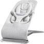 Ergobaby Evolve 3-in-1 Bouncer Seat for Babies and Toddlers 5.5-25 lbs Multi Position Baby Bouncer Seat with Adjustable Heights, Secure Harness, Newborn Insert, Light Grey