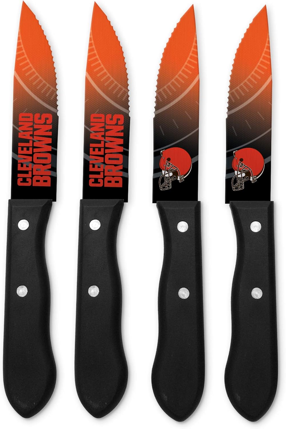 The Sports Vault by Inglasco NFL Chicago Bears Steak Knives