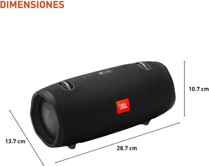 JBL Xtreme 2 Portable Waterproof Wireless Bluetooth Speaker with up to 15 Hours of Battery Life - Black