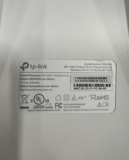 TP-Link AC1200 WiFi Extender (RE300) - Covers Up to 1500 Sq.ft and 25 Devices, Up to 1200Mbps, Supports OneMesh, Dual Band Internet Repeater, Range Booster