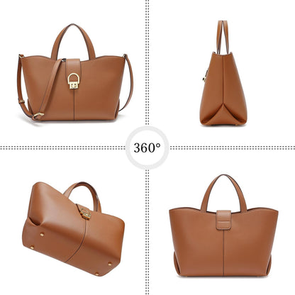Leather Handbag for Women Tote bag Boho Purses and Handbags with Zipper Crossbody Bag Big shoulder handbag